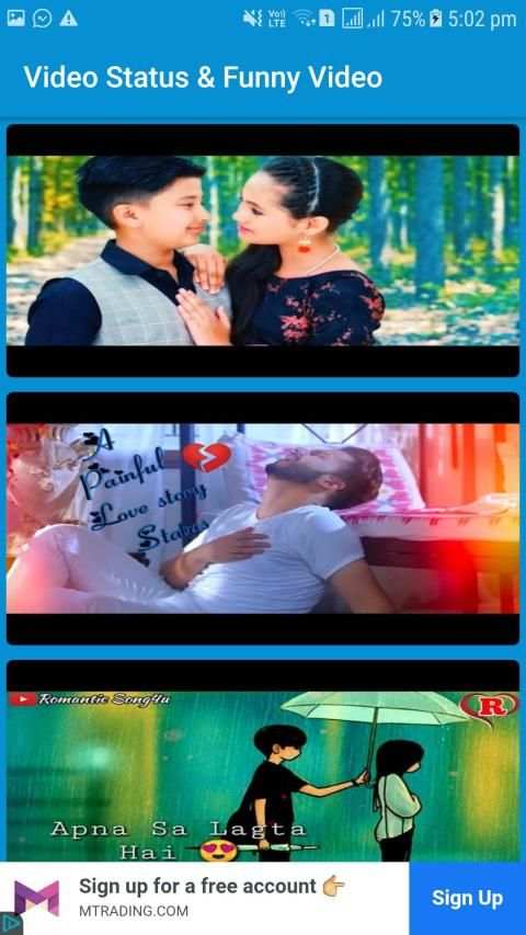 Status4U : Video Status, Video Song, Hot Video स्क्रीनशॉट 3