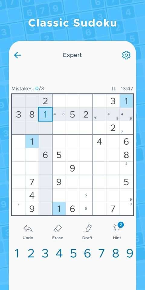 Sudoku Daily - Free Classic Offline Puzzle Game screenshot 4