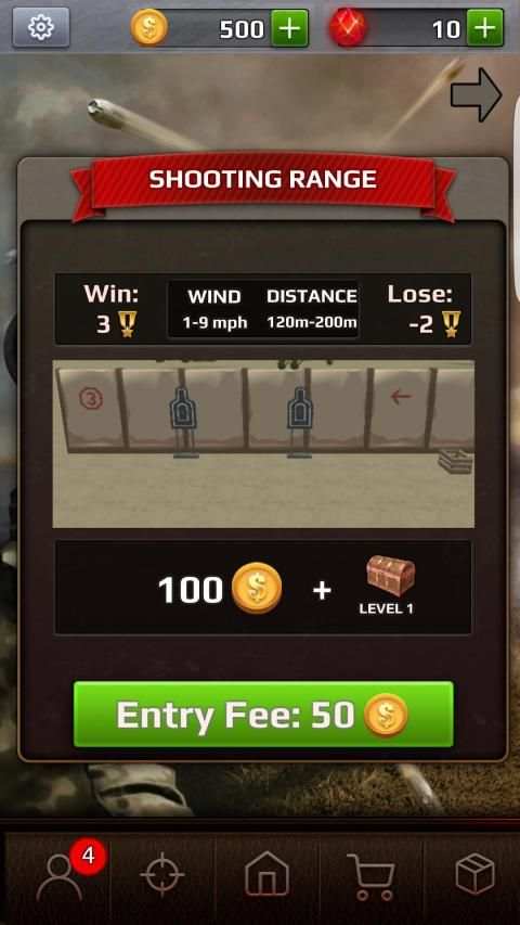 Top Shot - Sniper Arena - Rifle Shooting Games screenshot 2