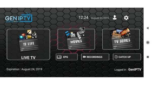 Geniptv Player स्क्रीनशॉट 1