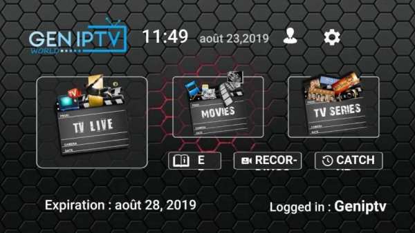 Geniptv Player स्क्रीनशॉट 3