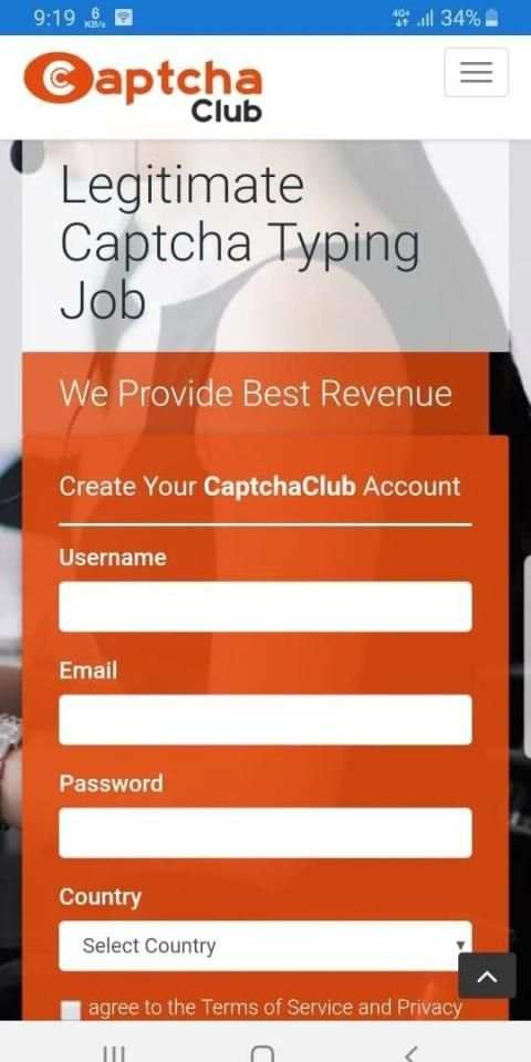 Earn With Captcha स्क्रीनशॉट 4