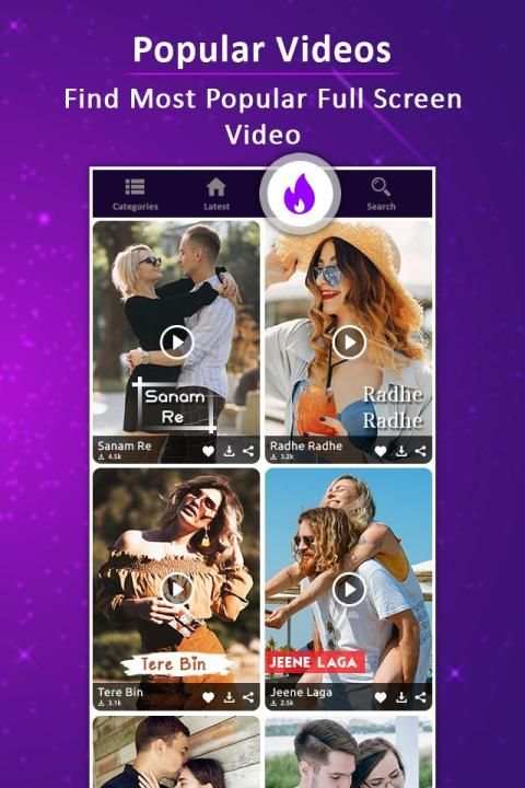 Photo + Music + Lyrics = Lyrical Video Status स्क्रीनशॉट 6