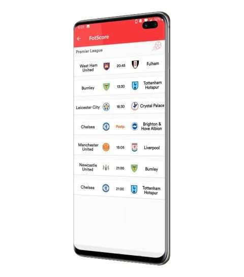 FotScore - Live Football TV - Watch Free Football screenshot 2