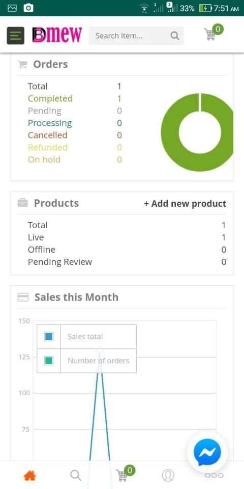 Bdmew Online Shopping screenshot 1