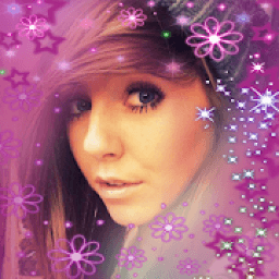 Magic Glitter Effects - Glitter Photo Editor आइकन