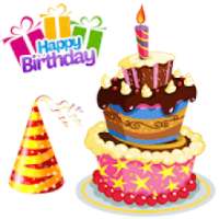 WAStickerApps - Birthday Stickers आइकन