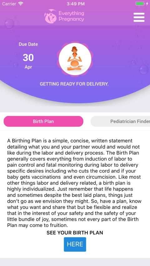 Everything Pregnancy - Your Pregnancy Tracking App screenshot 3