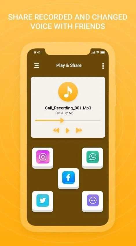 Call Voice Changer - Change Voice For Call screenshot 1