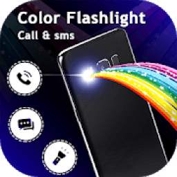 Color Flashlight : Brightest Flash on Call & SMS