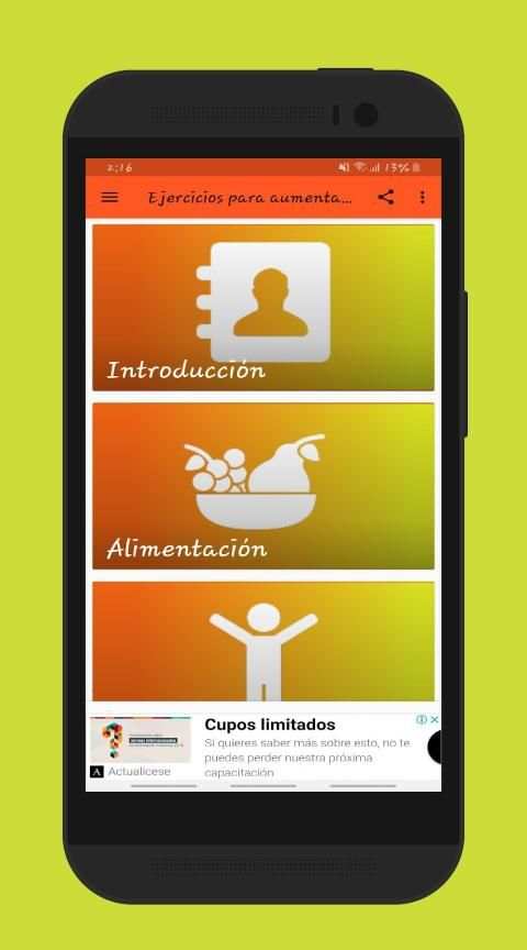 Aumentar Busto screenshot 2