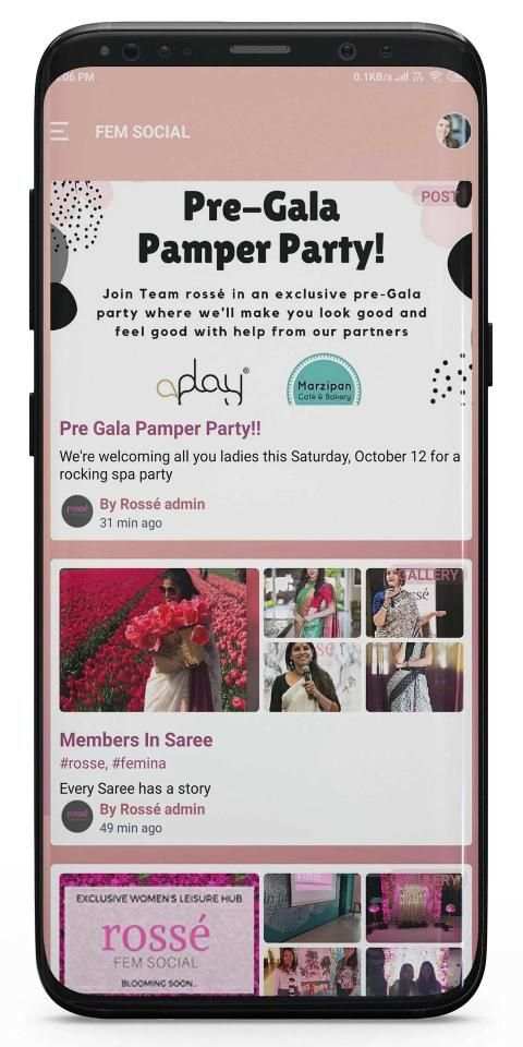 Rossé - Fem Social screenshot 4