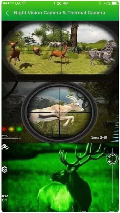 Night Vision Camera Simulator - Photo & Video screenshot 34