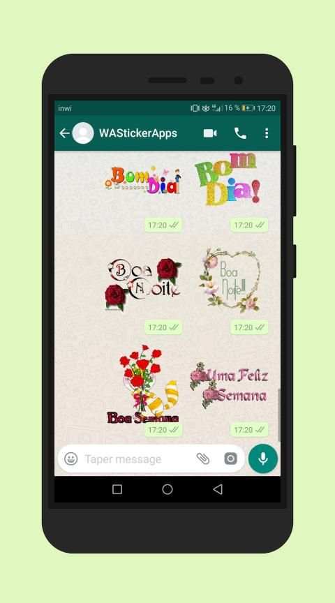 Figurinhas Bom Dia e Boa Noite (WAStickerApps) 1 تصوير الشاشة