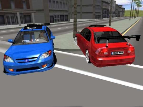 Civic Driving Simulator स्क्रीनशॉट 4