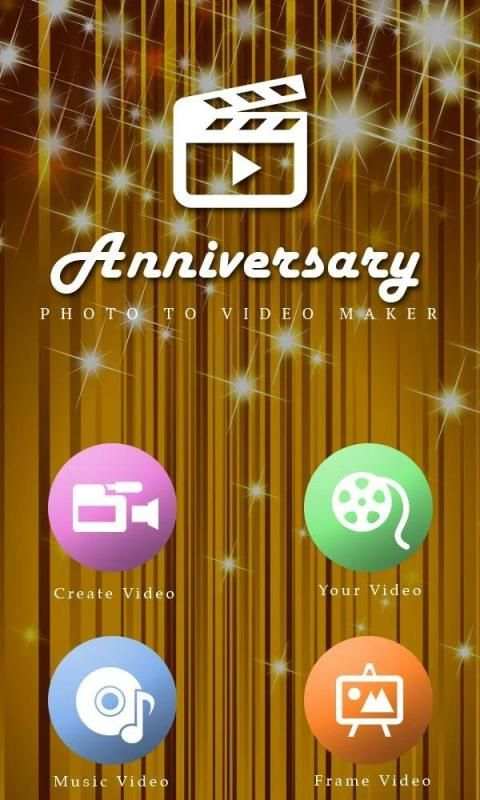 Anniversary Video Maker Music screenshot 5