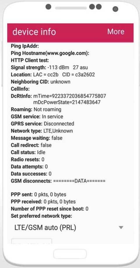 4G LTE Only - 4g LTE Mode (Dual SIM) स्क्रीनशॉट 1