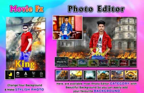 Movie Fx Photo Editor स्क्रीनशॉट 4