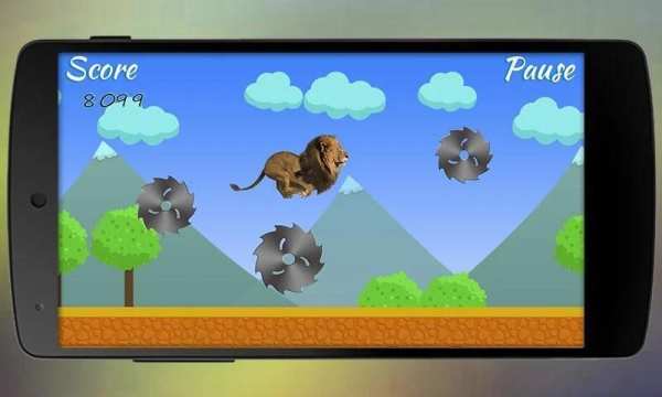 Jungle Lion Run स्क्रीनशॉट 4