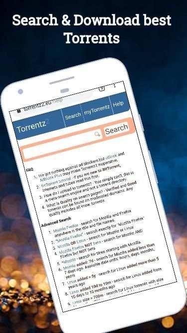 Torrentz2 – Torrent Search Engine screenshot 2