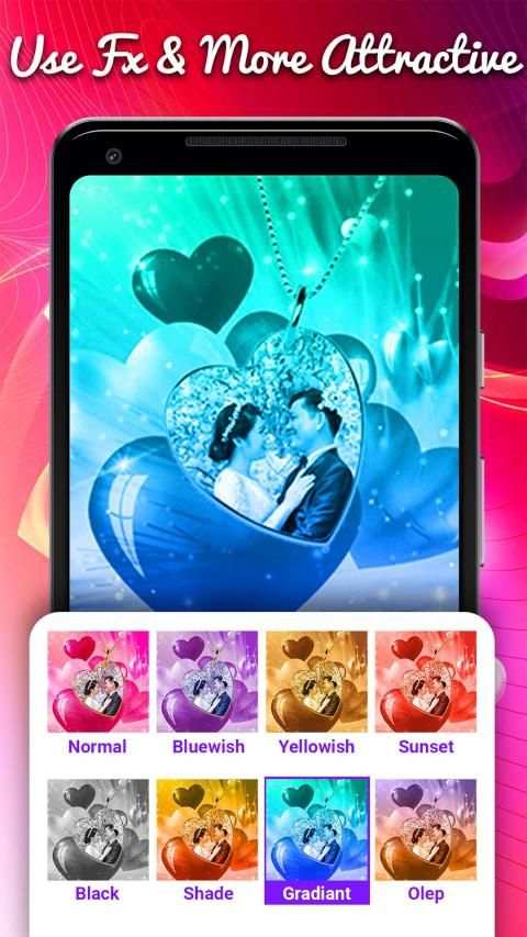 Locket Photo Frames - Love Locket Frames New स्क्रीनशॉट 3