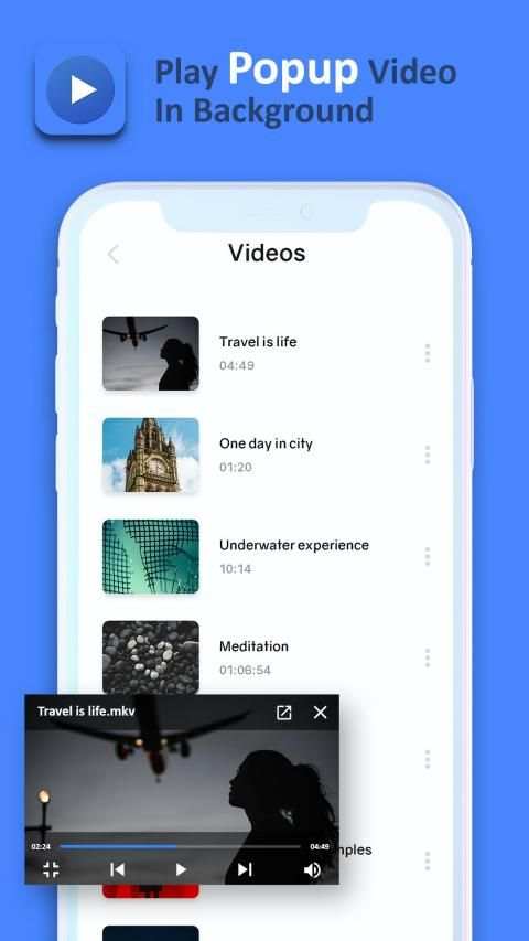 Video Player स्क्रीनशॉट 3
