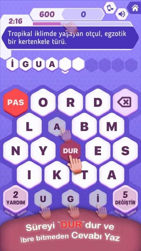 TV2 Kelime Bul Oyunu screenshot 3