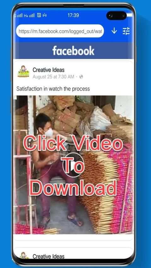 HD Video Downloader for Facebook स्क्रीनशॉट 3