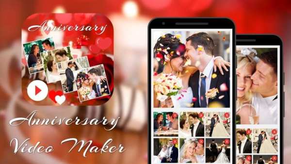 Anniversary Photo Video Maker स्क्रीनशॉट 5