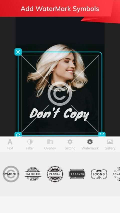 Add Watermark on Photos - Add Watermark Free screenshot 3