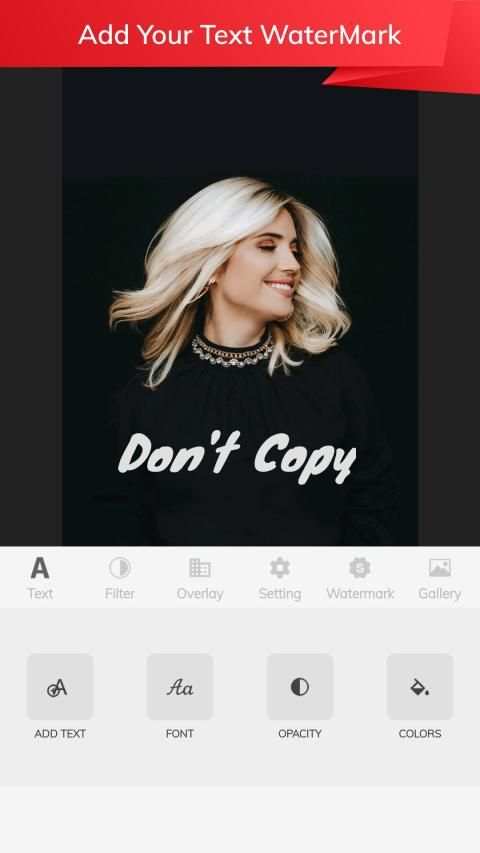 Add Watermark on Photos - Add Watermark Free screenshot 7