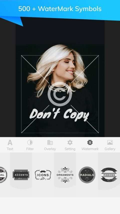 Add Watermark on Photos - Add Watermark Free screenshot 2
