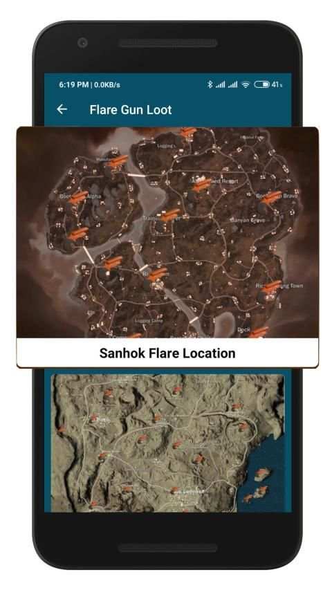 Flare Gun Location in PUBG mobile स्क्रीनशॉट 2