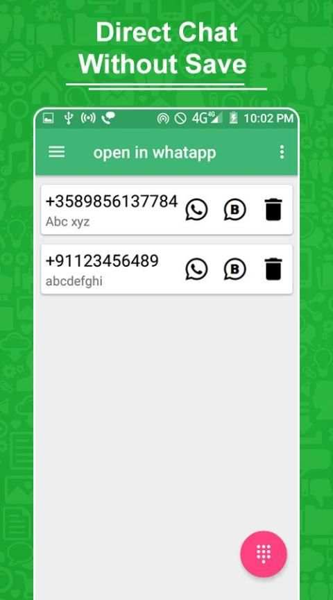 WhatsDirect - Direct Message for WhatsApp screenshot 2