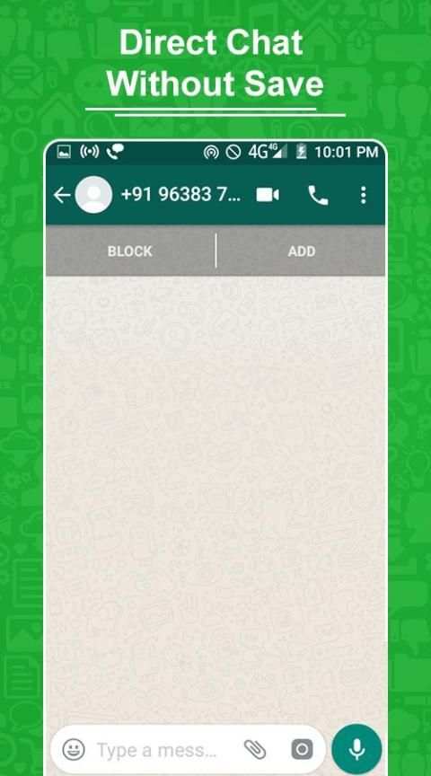 WhatsDirect - Direct Message for WhatsApp screenshot 1