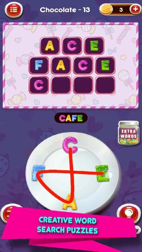 WORD CANDY 2019: WORD SCRAMBLE SEARCH screenshot 2