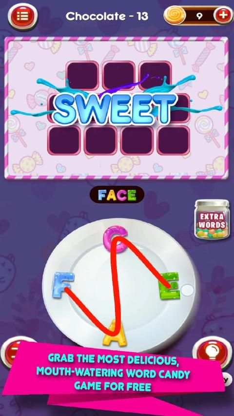 WORD CANDY 2019: WORD SCRAMBLE SEARCH स्क्रीनशॉट 3