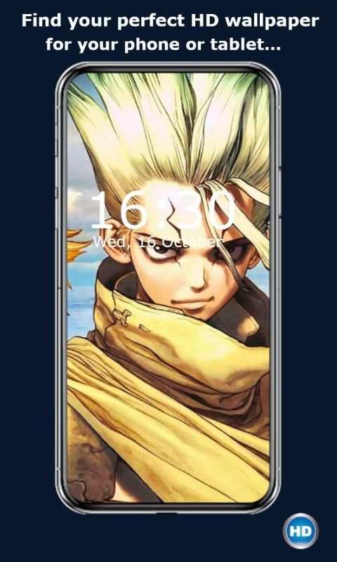 Dr Stone Anime Wallpaper HD स्क्रीनशॉट 4