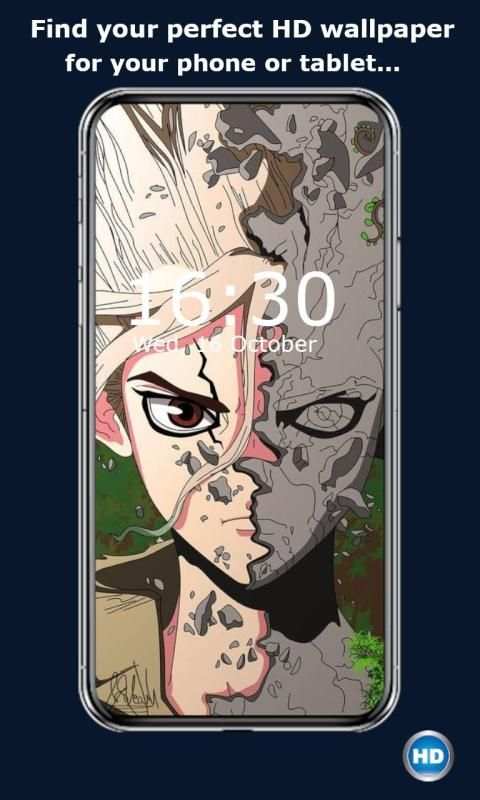 Dr Stone Anime Wallpaper HD स्क्रीनशॉट 6
