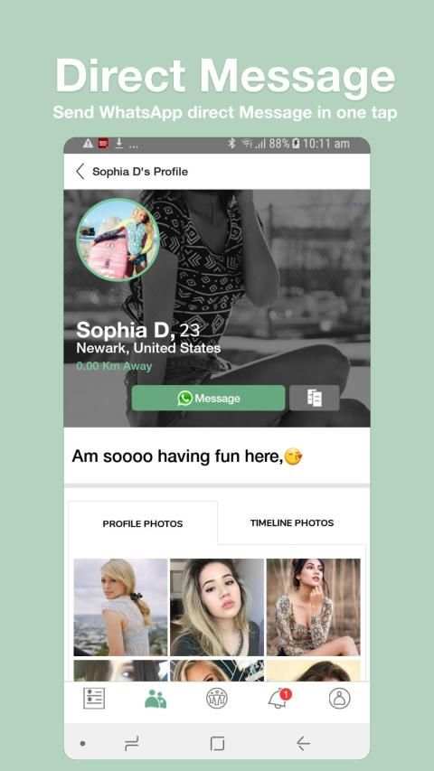 WhatsNum: Friends Search for WhatsApp Numbers screenshot 3