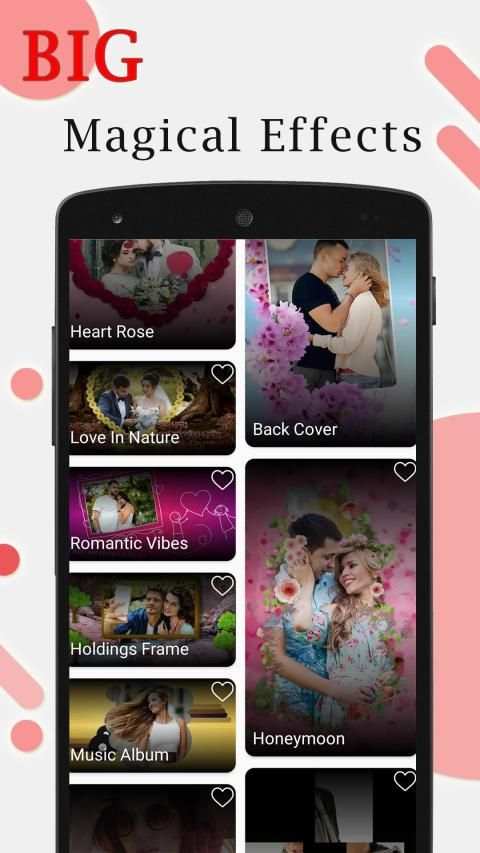 BIG-Magical Effects Video Maker स्क्रीनशॉट 1