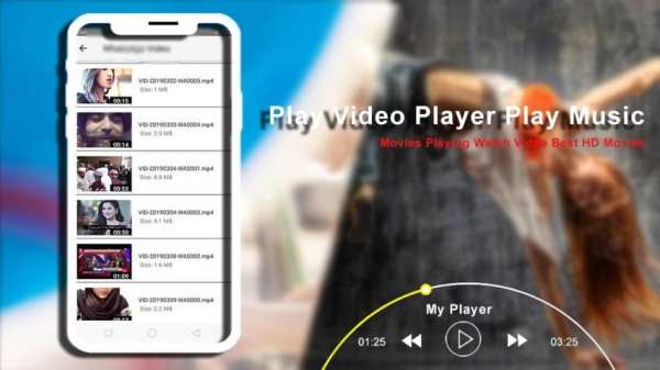 Free Video Player / Video Player Download / MP4 screenshot 1
