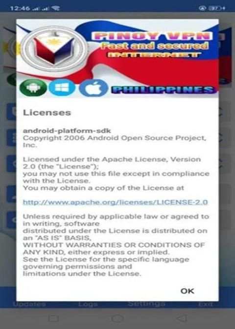 Pinoy VPN (official) screenshot 1