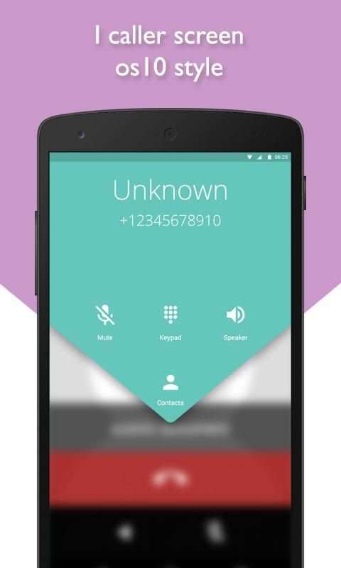 i Caller Screen OS10 Style स्क्रीनशॉट 2