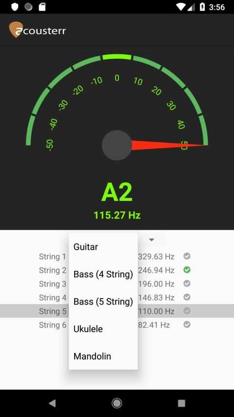 Acousterr Guitar Tuner screenshot 8