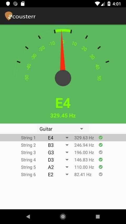 Acousterr Guitar Tuner screenshot 9