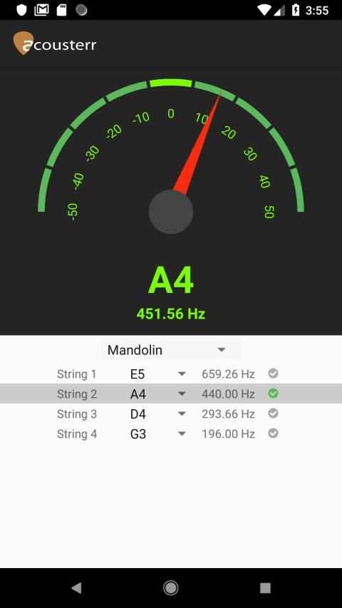 Acousterr Guitar Tuner screenshot 4