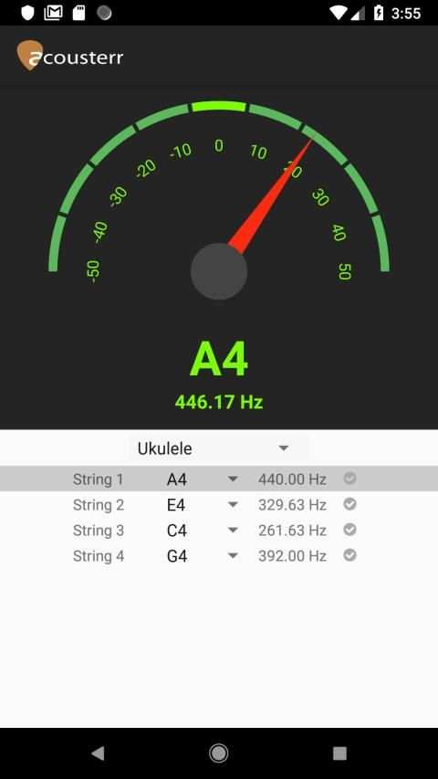 Acousterr Guitar Tuner screenshot 5