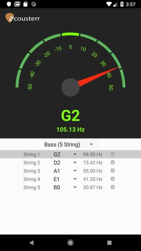 Acousterr Guitar Tuner screenshot 3