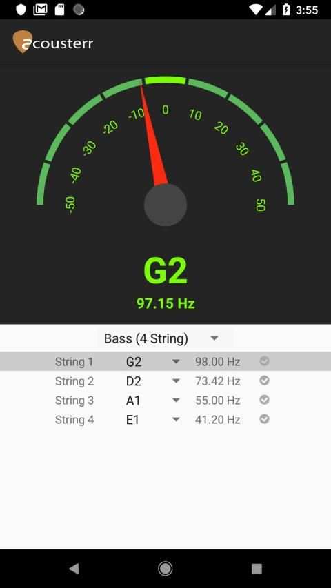 Acousterr Guitar Tuner screenshot 6